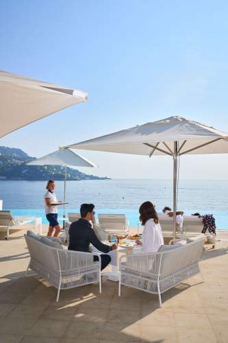 Cap Estel Swimming pool Terrace, Luxury Hotel Eze 