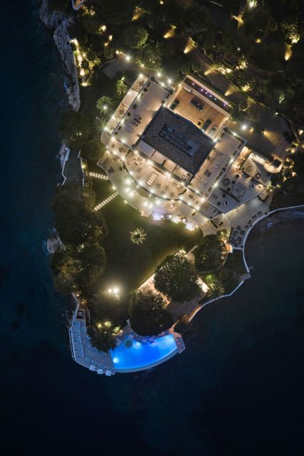 Cap Estel Hotel Drone view · Luxury Hotel Côte d'Azur