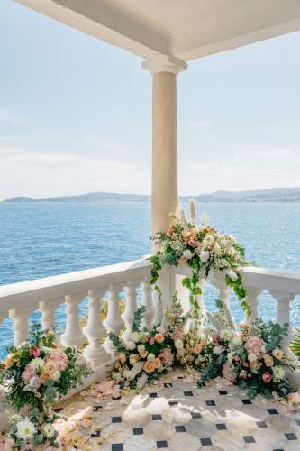 Cap Estel Event Wedding, Seafront Wedding Côte d'Azur 