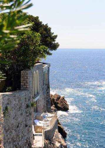 Cap Estel Sea sun loungers, Spa Hotel Eze